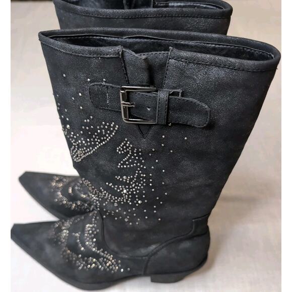 Roper Women's Crystal Bird Size 9.5 Pull On Boot - Picture 6 of 16